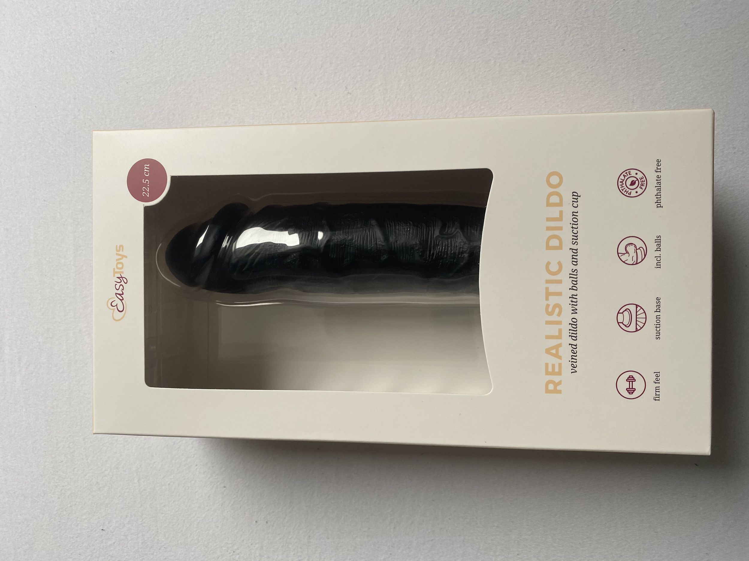 Realistische Dildo Met Balzak Cm Easytoys