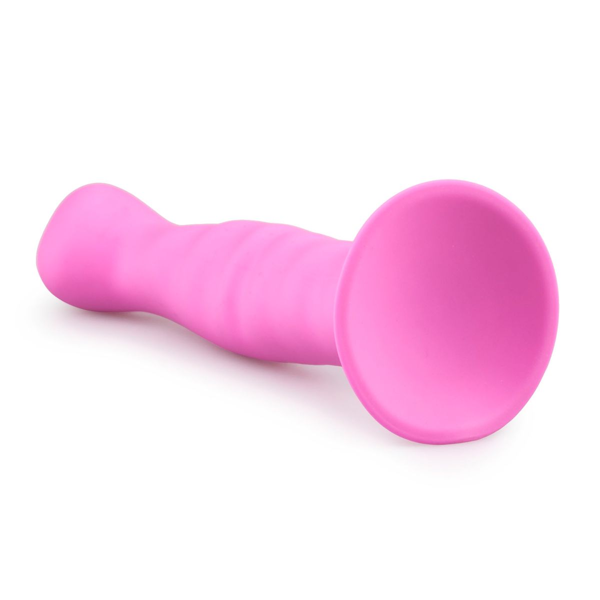 Siliconen Dildo Met Zuignap Roze Easytoys