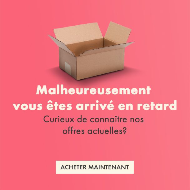 Malheureusement, tu étais en retard