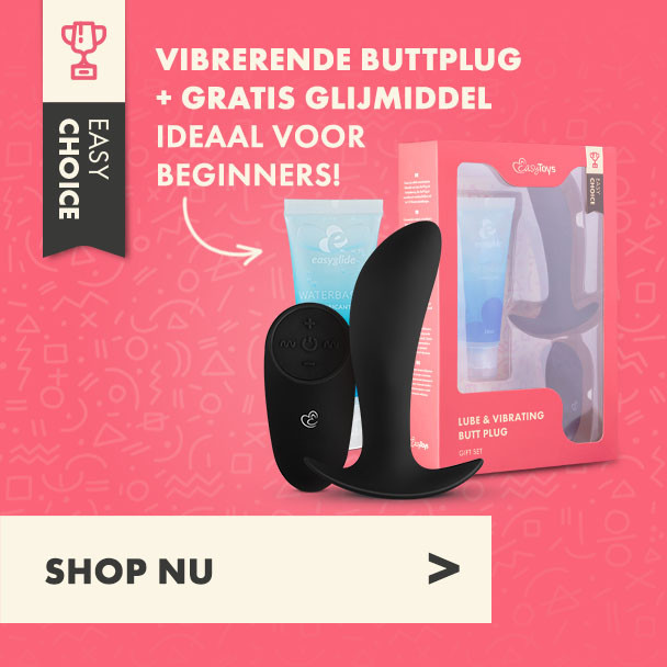 Ideaal voor beginnende anaal toy gebruikers!