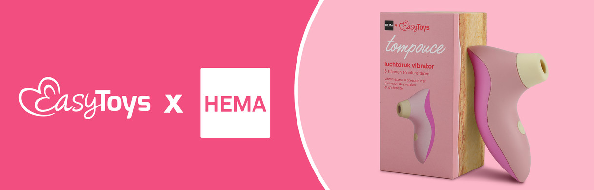 HEMA x EasyToys Tompouce vibrator