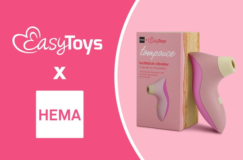 HEMA x EasyToys Tompouce vibrator