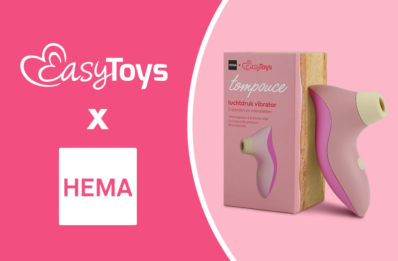 HEMA x EasyToys Tompouce vibrator