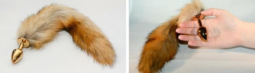 kleine buttplug vossenstaart