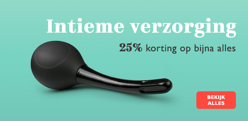 Anaal douches 25% korting op bijna alles