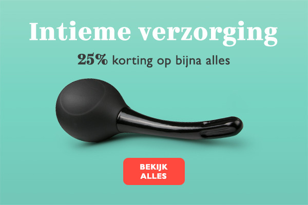 Anaal douches 25% korting op bijna alles