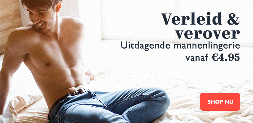 Mannenlingerie vanaf €4.95