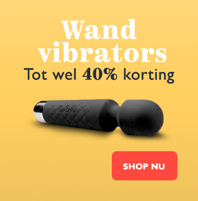 Wand vibrators tot wel 40% korting