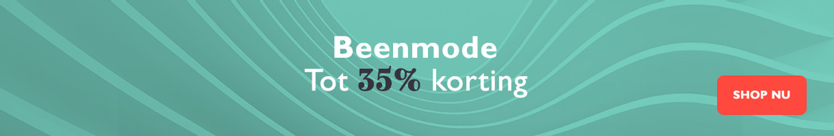 Beenmode tot wel 35% korting