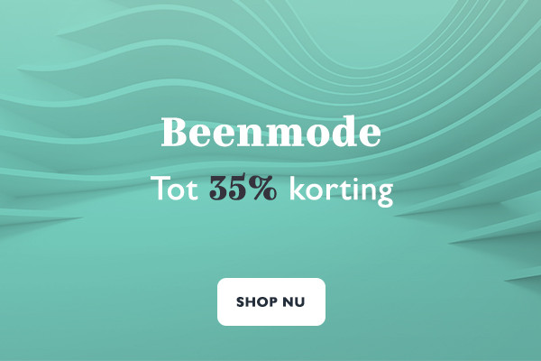 Beenmode tot wel 35% korting