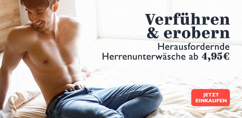 Dessous für Männer ab 4,95 €