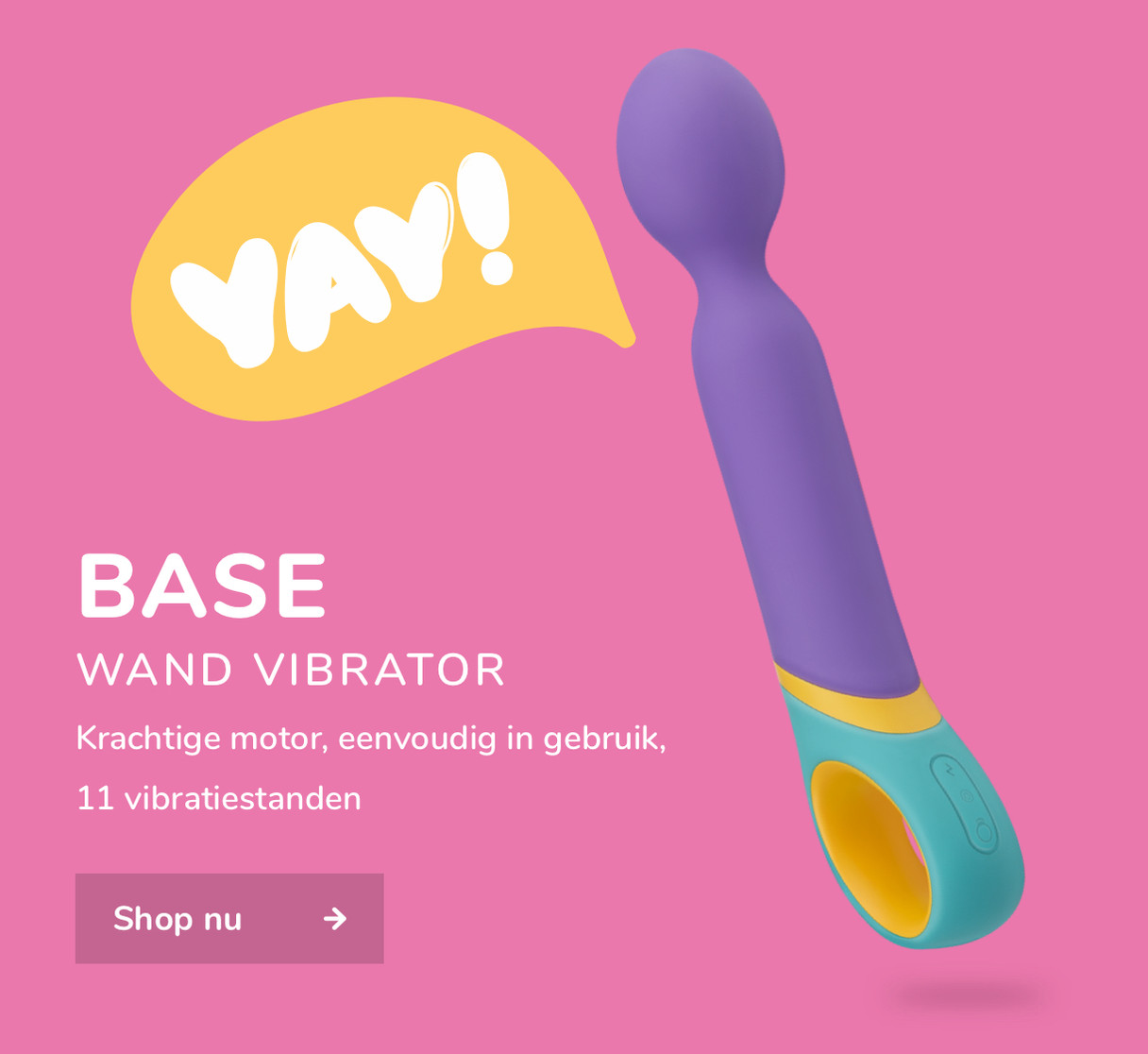 BASE wand vibrator