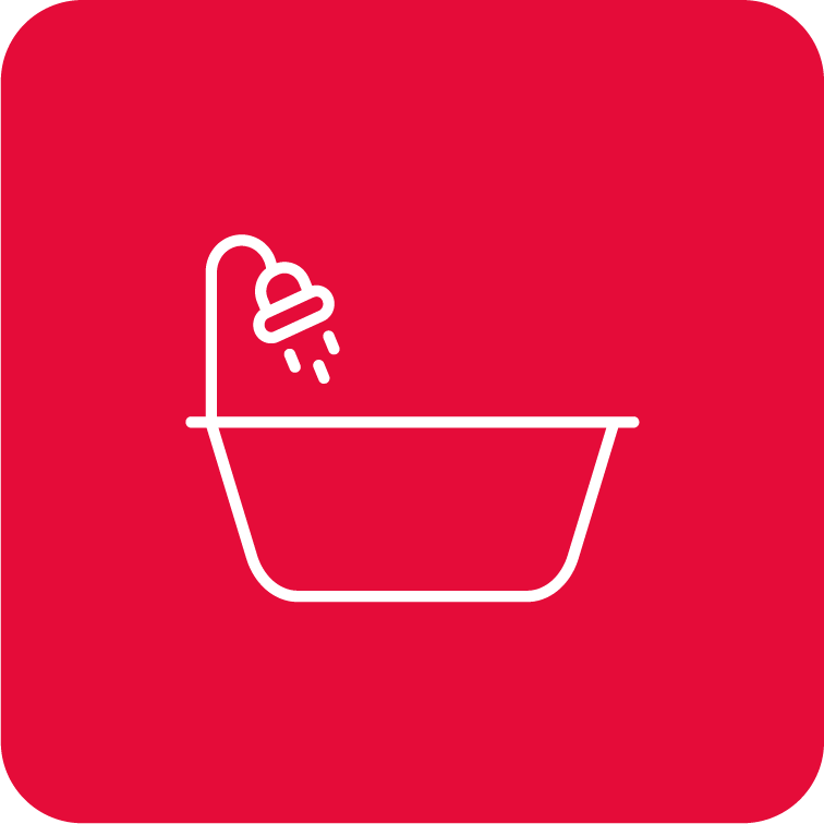 Challenge: In der Badewanne oder Dusche
