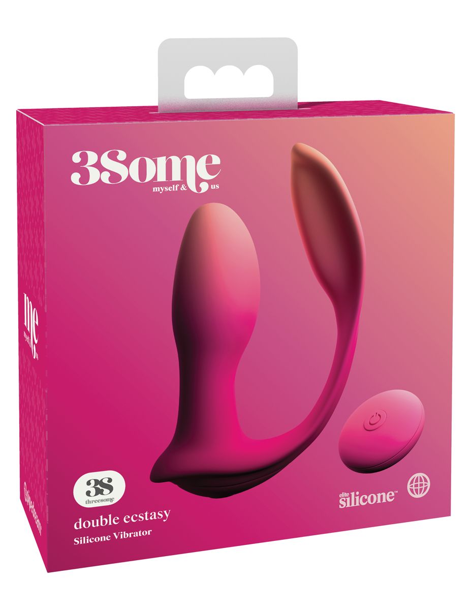 3Some - Double Ecstasy Dubbele Vibrator - EasyToys