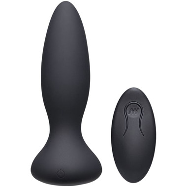 Thrust Adventurous Thrusting Butt Plug - Black - EasyToys