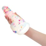Addiction - Party Marty Confetti Dildo - 18 cm
