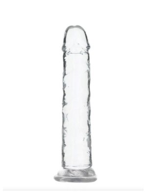 Crystal Addiction - Transparante Dildo - 18 cm