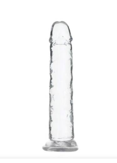 Crystal Addiction - Transparent Dildo - 18 cm Crystal Addiction - Transparent Dildo - 18 cm