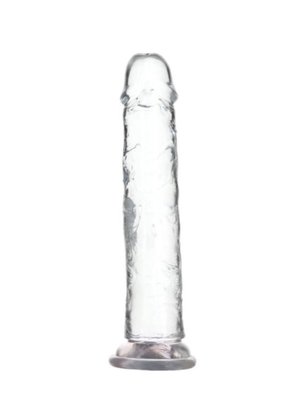 Crystal Addiction - Transparante Dildo - 20 cm