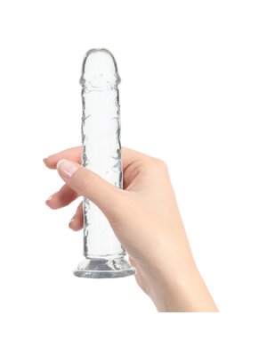 Crystal Addition - Transparante Realistische Dildo - 20 cm