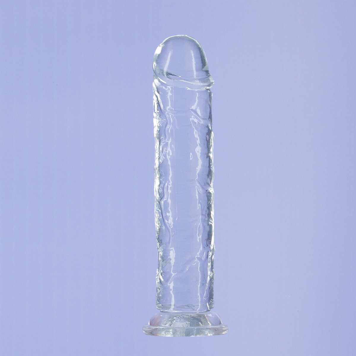 Crystal Addition - Transparante Realistische Dildo - 20 cm