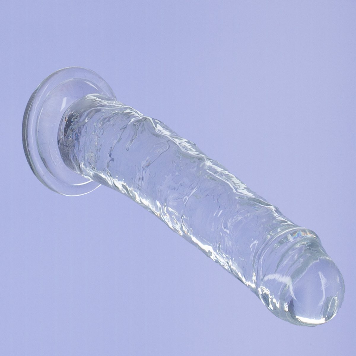 Crystal Addition - Transparante Realistische Dildo - 20 cm