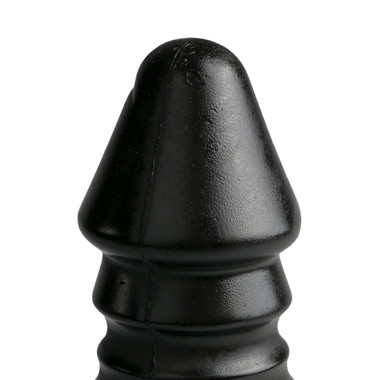 Groer Dildo mit geripptem Schaft - Schwarz - EasyToys