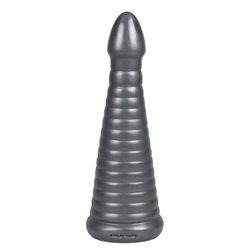 Rockeye Grote Dildo - Gun Metal