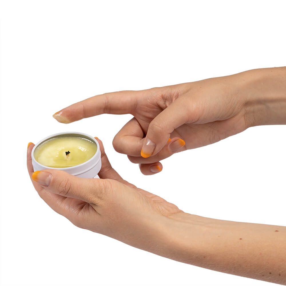 Massagekerze 43 ml - Vanilla, Sandelwood foto 2