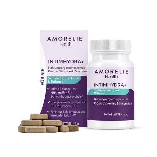 AMORELIE Health »IntimHydra+« für Sie – 30 Tabletten 