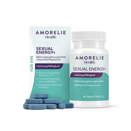 AMORELIE Health »Sexual Energy+« für Ihn - 30 Tabletten