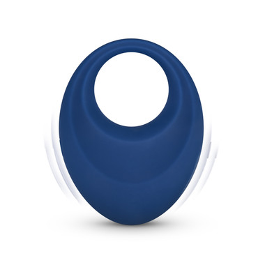 App-gesteuerter vibrierender Penisring Grow - Blau - AMORELIE App-gesteuerter vibrierender Penisring Grow - Blau - AMORELIE