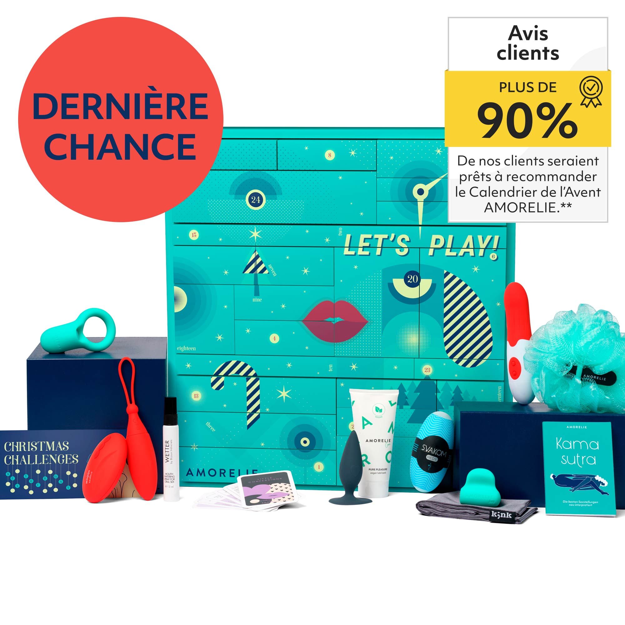 Amorelie Calendrier De L Avent 2023 Calendrier De L'avent 2021 – L'original | Achetez En Ligne Sur Amorelie -  Amorelie.fr