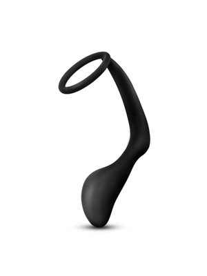 Anal Adventures Platinum - Anaal Plug Met Cockring