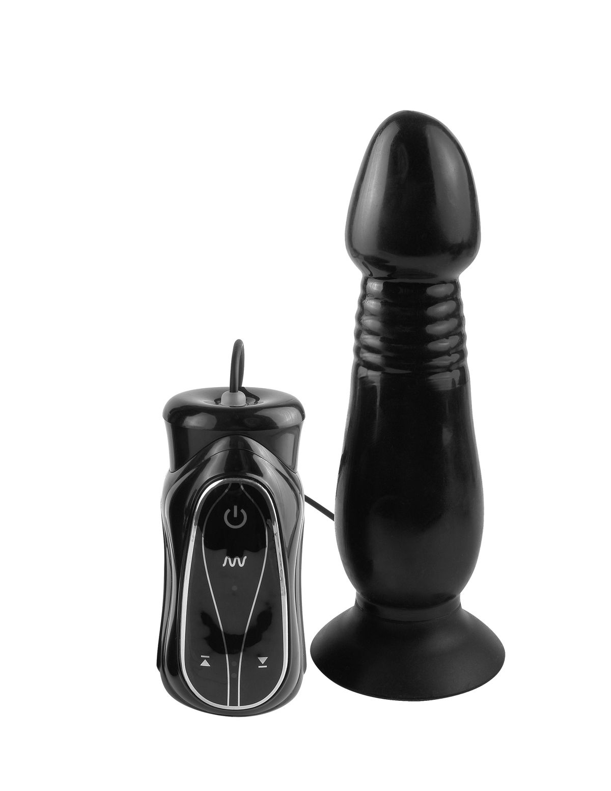 Anal Fantasy - Vibrating Thruster Anal Dildo - 20 cm