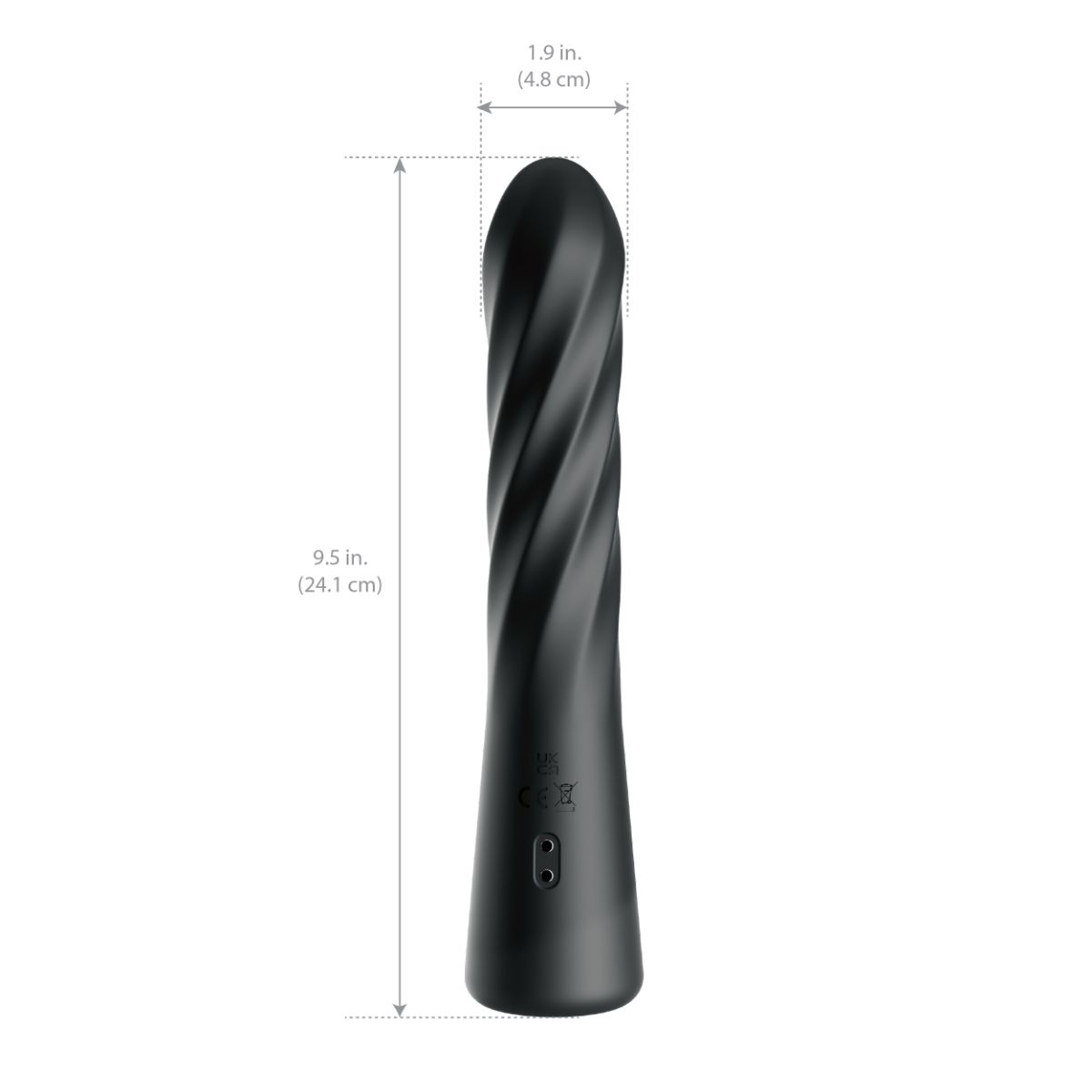 Anal Fantasy - Twist Ecstasy Thruster - Zwart foto 5