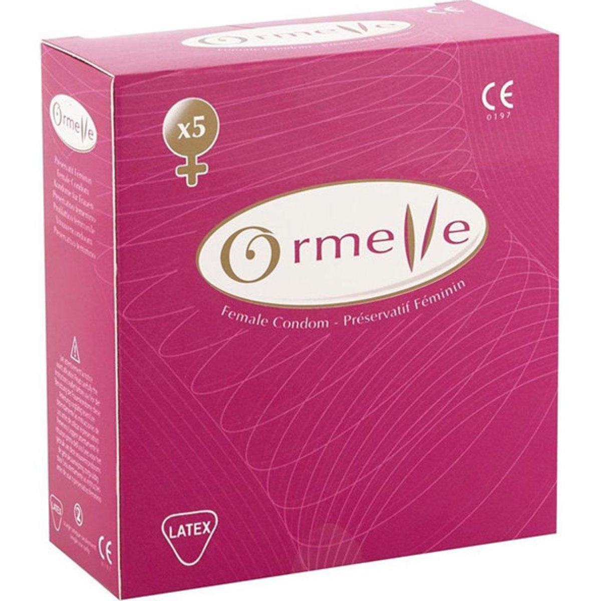 Ormelle vrouwencondoom 5 stuks Ormelle vrouwencondoom 5 stuks