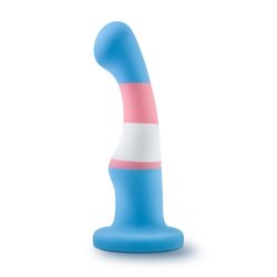 Avant - Pride Godemiché en silicone avec ventouse - True Blue