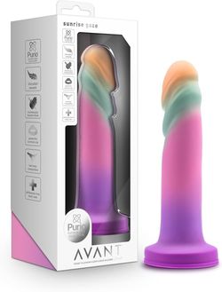 Blush Novelties - Avant Sunrise Gaze Sherbet Dildo - Couleurs Variées