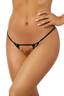 Thong V-10378 - Black/Gold