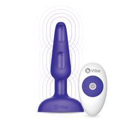B-Vibe - Trio Remote Control Butt Plug Purple
