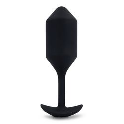 B-Vibe - Vibrating Snug Plug 4 (XL) Black
