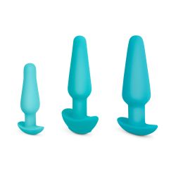 B-Vibe - Anaal Training & Educatie Set Blauw