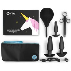 B-Vibe - Anaal Training & Educatie Set Zwart