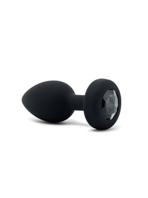 B-Vibe - Vibrerende Juwelen Plug M/L Zwart