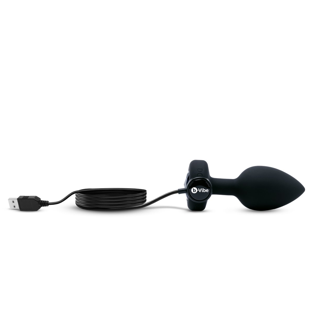 B-Vibe - Vibrerende Juwelen Plug M/L Zwart