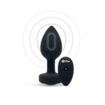 B-Vibe - Vibrerende Juwelen Plug M/L Zwart