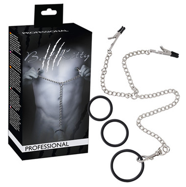 Penisring mit Nippelklemmen - EasyToys