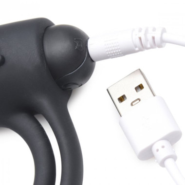 bang vibrating cock ring Power couple - Dual egg vibrator with control main image 0