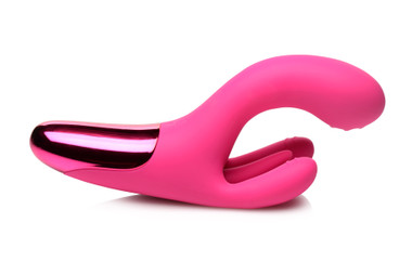 dreifach vibrator Stoßender Dreifach-Kaninchen-Vibrator Intimspielzeug – Xinghaoya